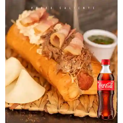 Combo Perro Valenciano + Coca Cola Original 400ML