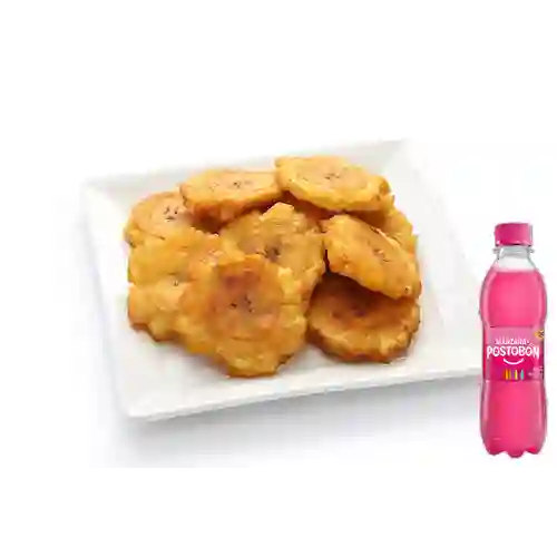 Combo Patacón X5 + Manzana 250 ml