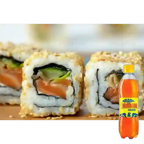 Combo Salmon Tempura + Colombiana 250 ml