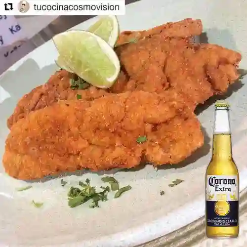 Combo Chuleta de Cerdo + Cerveza Corona Bot. 355ml