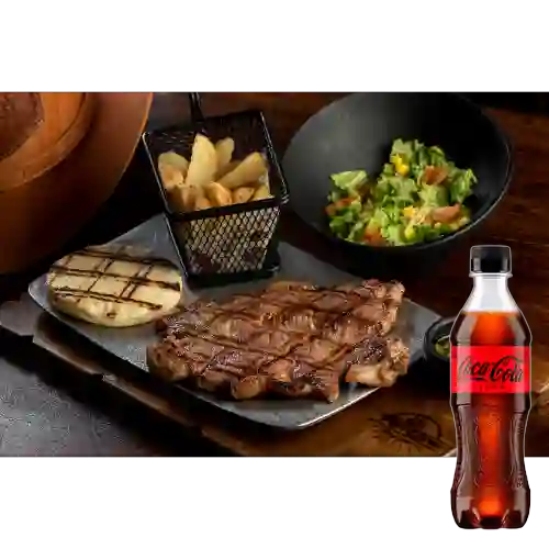 Combo Churrasco + Coca-Cola ZERO 400ml