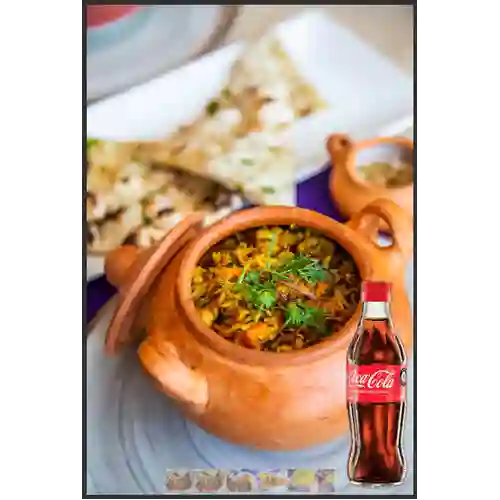 Combo Chicken Biryani + Cocacola Original