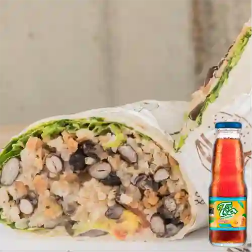 Combo Burrito + Mr Tea Durazno Cero 300 ml