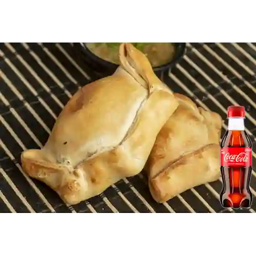 Empanada Argentina de Tocineta +Cocacola Org 250ML