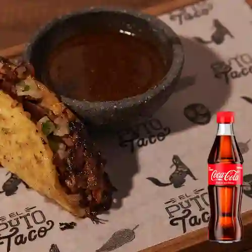 Combo Quesabirria + Coca-cola Sabor Original 300 ml