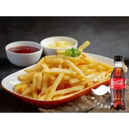 Combo Papas a la Francesa + Gaseosa 250 Ml