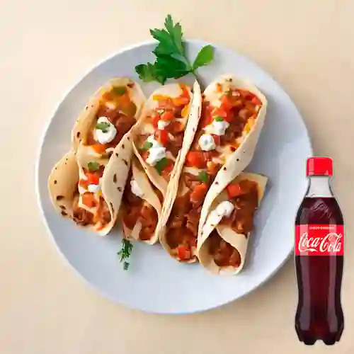 Combo Enchiladas Mixtas +Cocacola Orig 400ml
