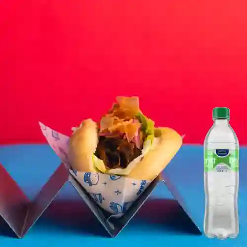Combo Bao Costilla Ahumada X 2 + Brisa con Gas 600ML