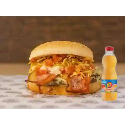 Combo Rosco Burger + Hit Mango 500 ml
