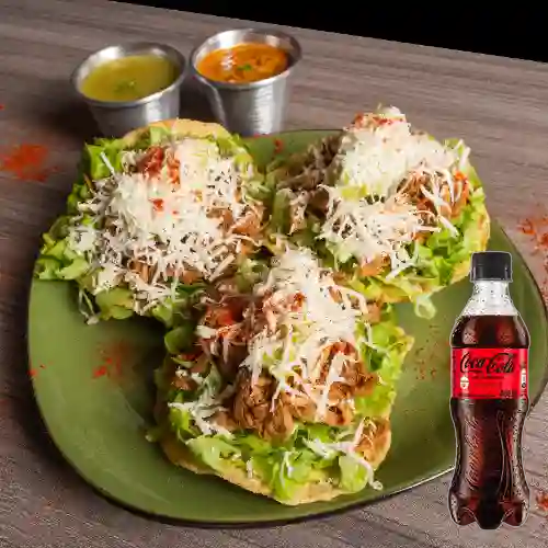 Combo Tostadas Santa Sofia +Cocacola S/az 400ml