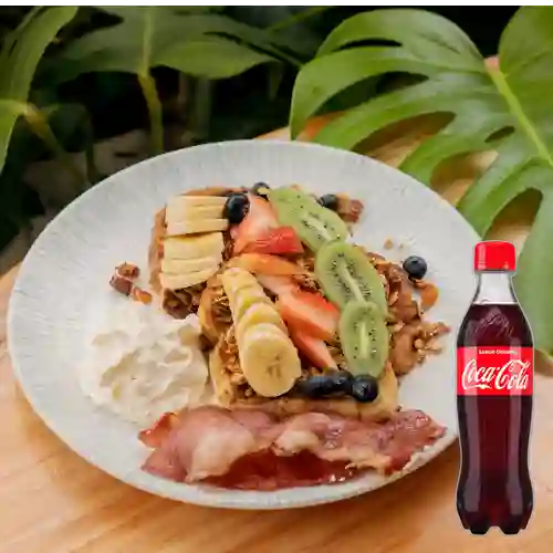 Combo Tostadas Francesas Crunchis + Cocacola Orig 400 ml