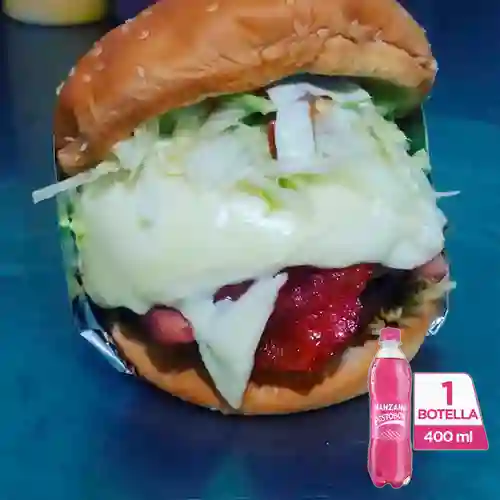 Combo mix burger + manzana 400ml
