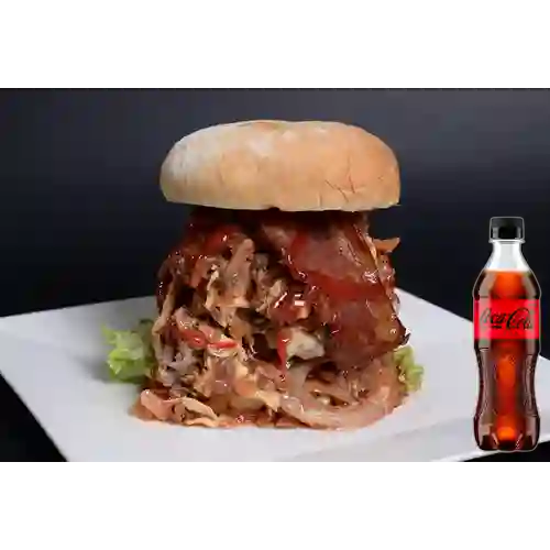 Combo Hamburguesa Doble Esp + Coca-Cola CERO 400ml