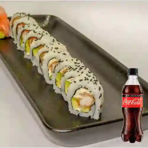 Combo 2X1 en Ebi Roll + Coca Cola Zero 400 ml