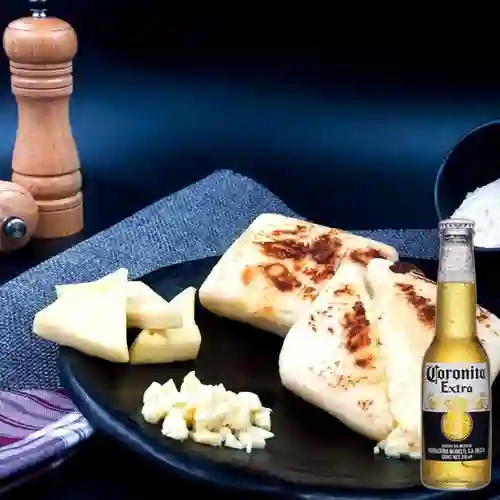 Combo la Fácil + Cerveza Coronita Botella X 210Ml