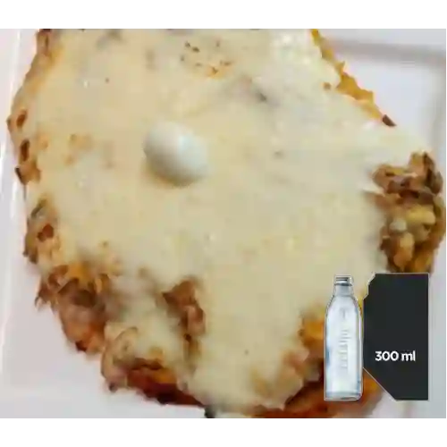Combo Patacón Carne y Pollo + Bretaña 300 ml