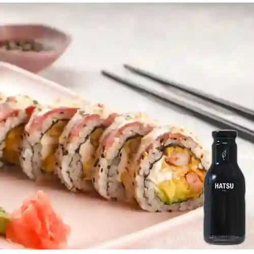 Combo Sushi de Langostino + Hatsu Negro 400 ml