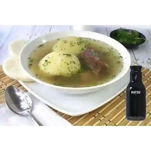 Combo Caldo de Costilla + Hatsu Negro 400 ml