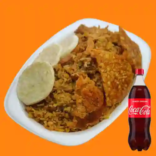Combo Lechona 700 gr + Coca-Cola Sabor Original 1.5 l