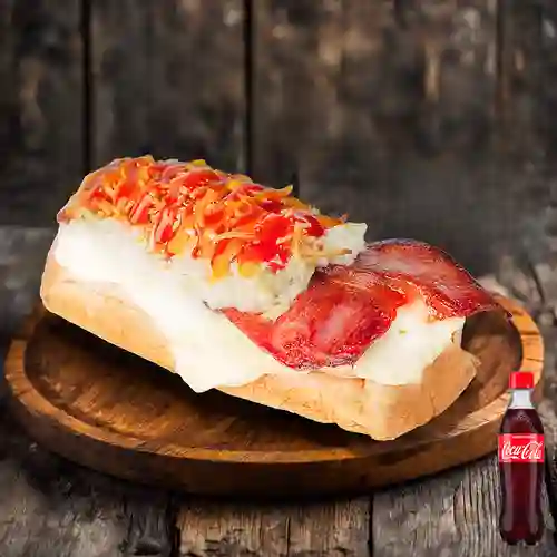 Combo Perra Grande + Coca-Cola Sabor Original 400 ml