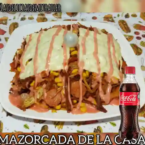 Combo Mazorcada de la Casa +Cocacola Orig 400ml
