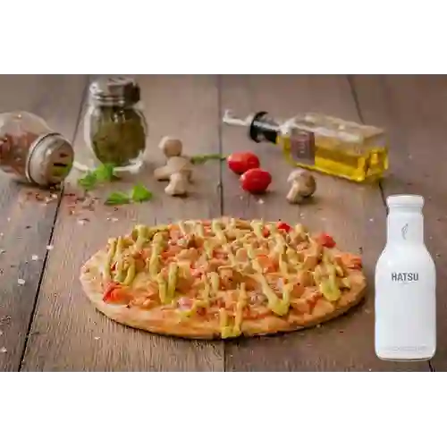 Combo Pizza Chicharr��n Baby + T�� Hatsu Blanco 400 ml