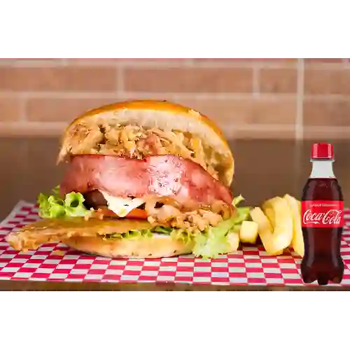 Combo Hambuchona + Coca-cola Sabor Original 250 ml