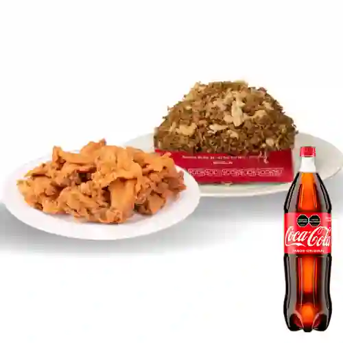 Arroz Chino Grande +Pollo Entero +CocaCola Org 1.5Lt