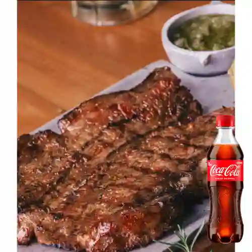 Combo Churrasco + Coca Cola Original 400 ml