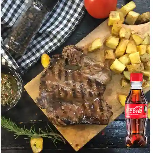 Combo Churrasco 250Gr (Churrasking) + Coca Cola 250ml