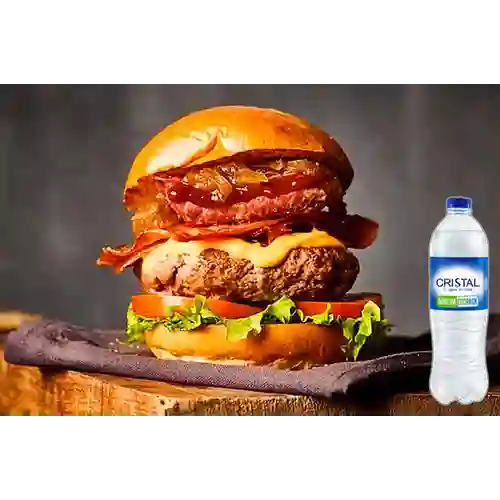 Combo Red Porky + Cristal Sin Gas 600 ml