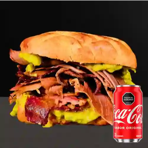 Combo Sánduche de Ojo de Bife +Cocacola Orig 330ML
