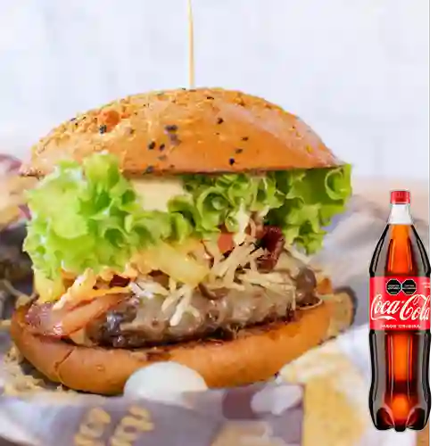 Combo Triple Tocineta + Coca Cola Sabor Original 1.5 L