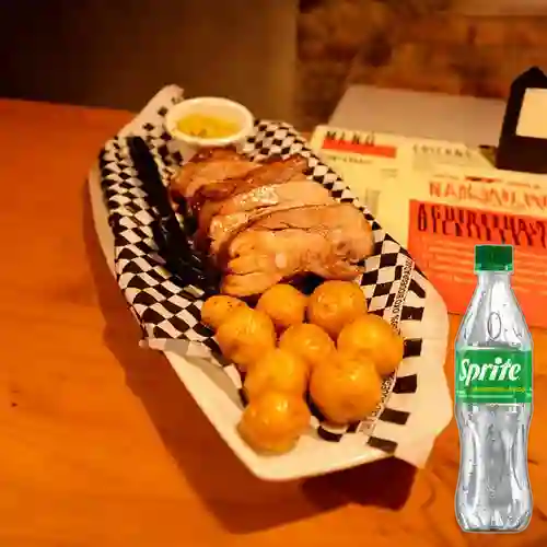 Combo Costillas Nación + Sprite Original 400ml