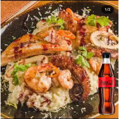 Combo Risotto la Camarona + Coca-Cola ZERO 300 ml
