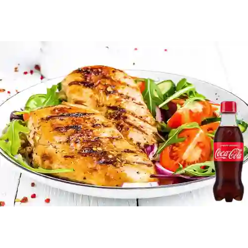 Combo Pechuga a la Plancha +Cocacola Orig 250ml