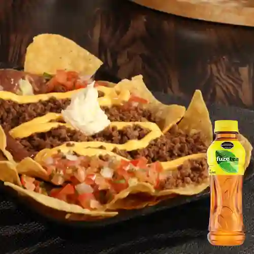 Combo Super Nachos + Fuze Tea Limón 400ML