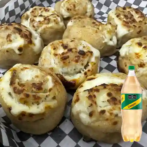 Combo Rollitos + Schweppes Ginger Ale 1.5 l