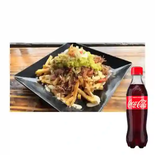 Combo Salchipapa Master +Cocacola Orig 400ml