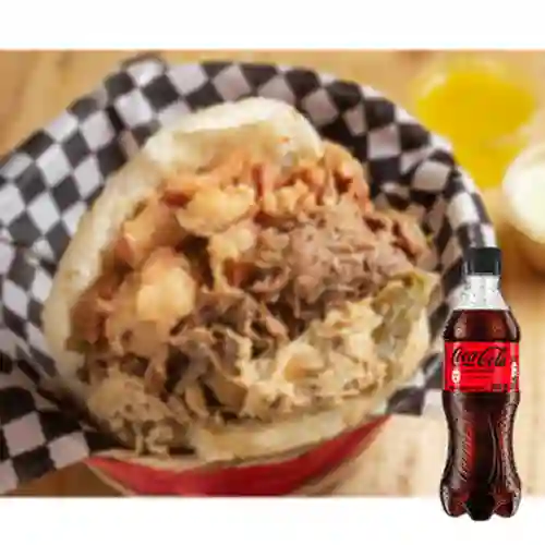 Combo Tronco E Arepa Rellena +Cocacola S/az 400ml