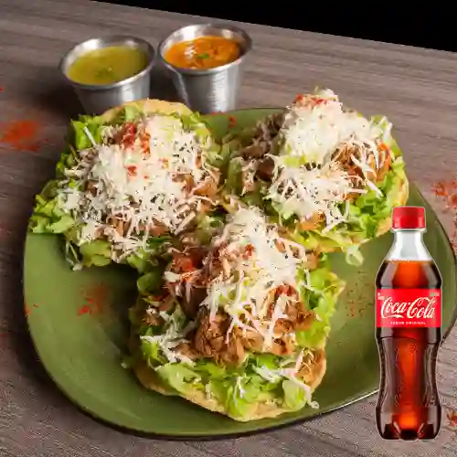 Combo Tostadas Santa Sofia + Coca Cola Original 400 ml