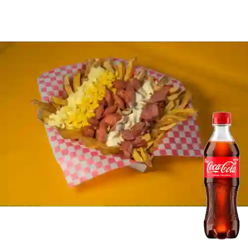 Combo Papas Rancheras + Coca-cola Original 400 ml