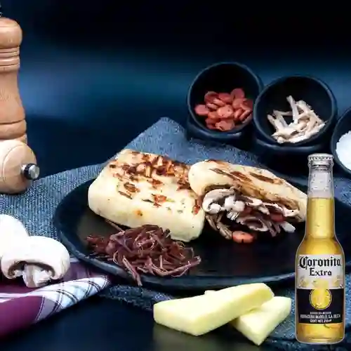 Combo la Diva + Cerveza Coronita Botella X 210Ml
