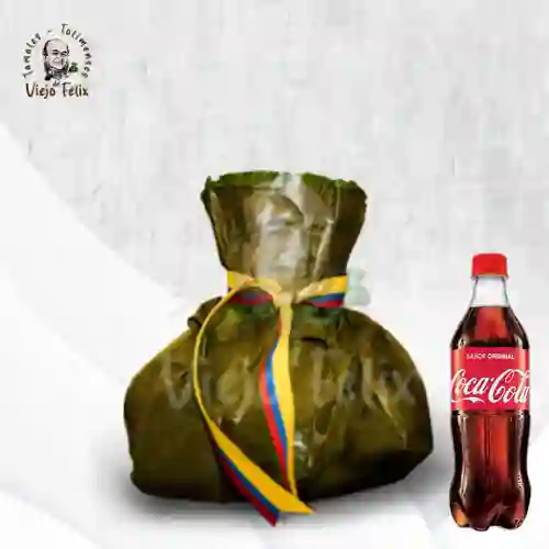 Combo Tamal Súper Especial + Coca Cola Original 500ml