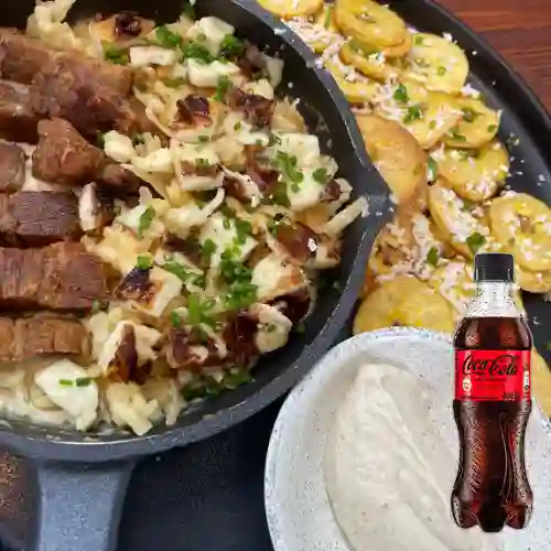 Combo Caldereta Costeña + Coca Cola Sin Azúcar 400 ml