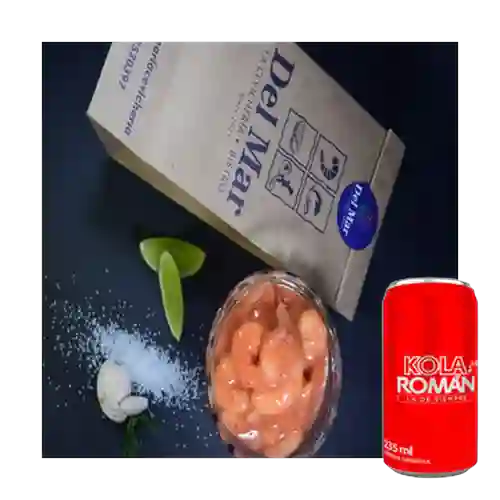 Combo Coctel de Camaron Tradicional +Kola Roman 235 ml