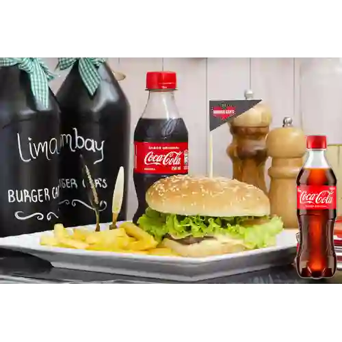 Combo Hamburguesa Fargo + Coca Cola Original 400 ml