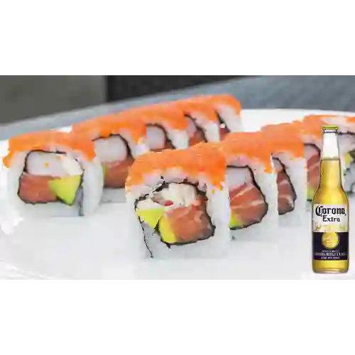 Combo California + Cerveza Corona Bot. 355ml