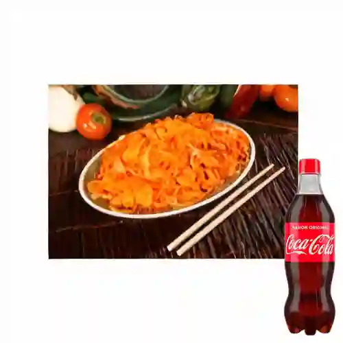 Combo Spaguetti Mixto Mediano +Cocacola Orig 600ML