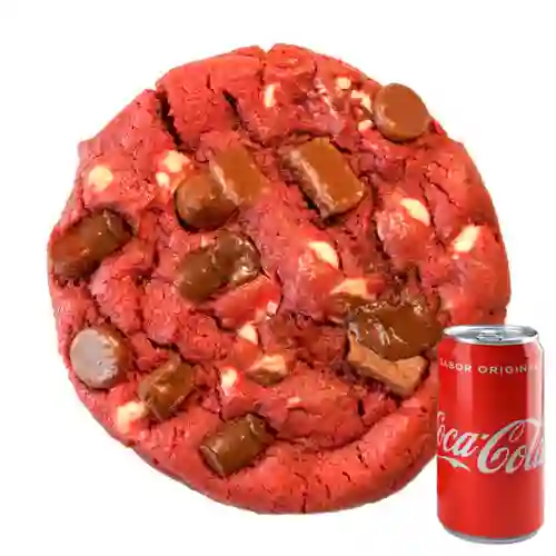 Combo Galleta Red Velvet + Coca-cola Sabor Original 355 ml